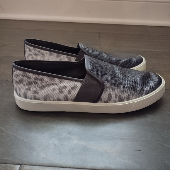 Vince Preston B Slip On Sneakers Snakeskin Textured - Picture 5 of 15